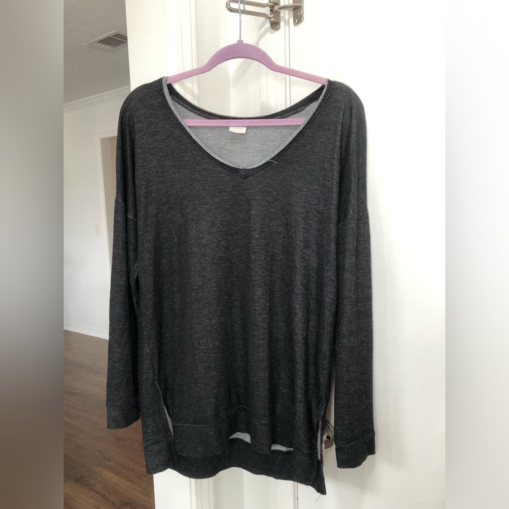 Tresics Soft Grey Top